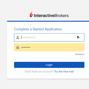 Открытие счета Interactive Brokers